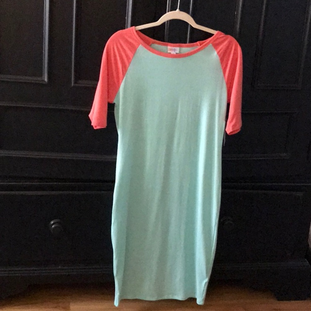 NWT Lularoe Julia Raglan Dress